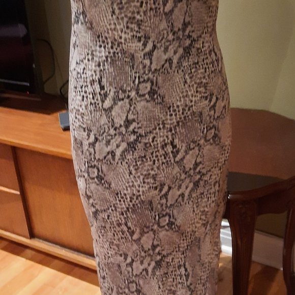 LONG SILK DRESS - Picture 3 of 5